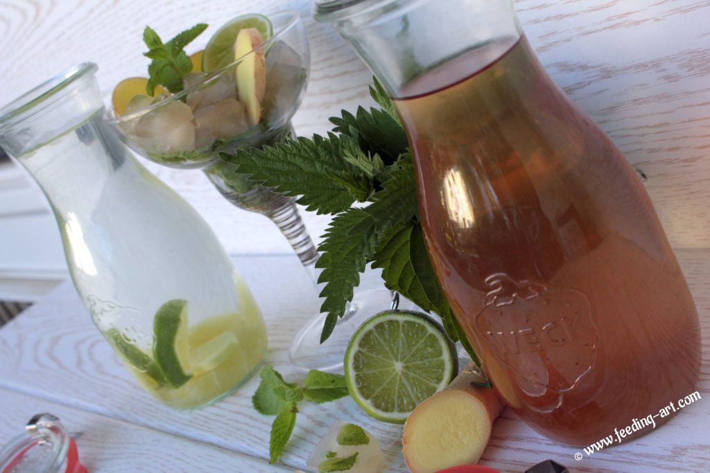 Nettle leaf juice / Sok od koprive Feeding Art