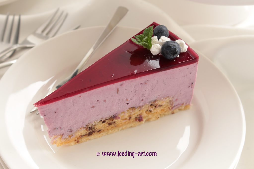 Joghurt – Blaubeer Torte/Jogurt torta od borovnica – Feeding Art